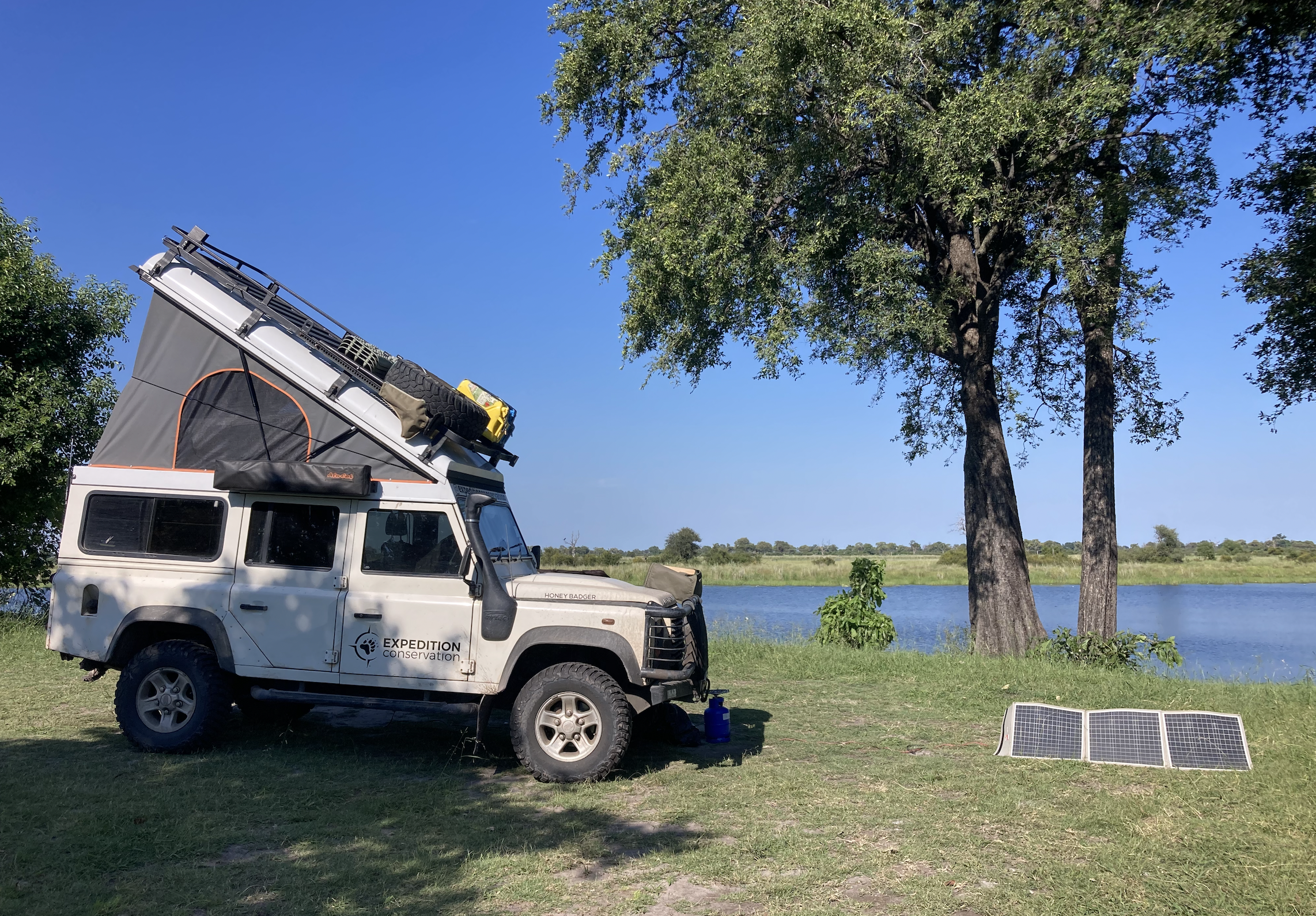 In Mudumu National Park, Zambezi region of Namibia.